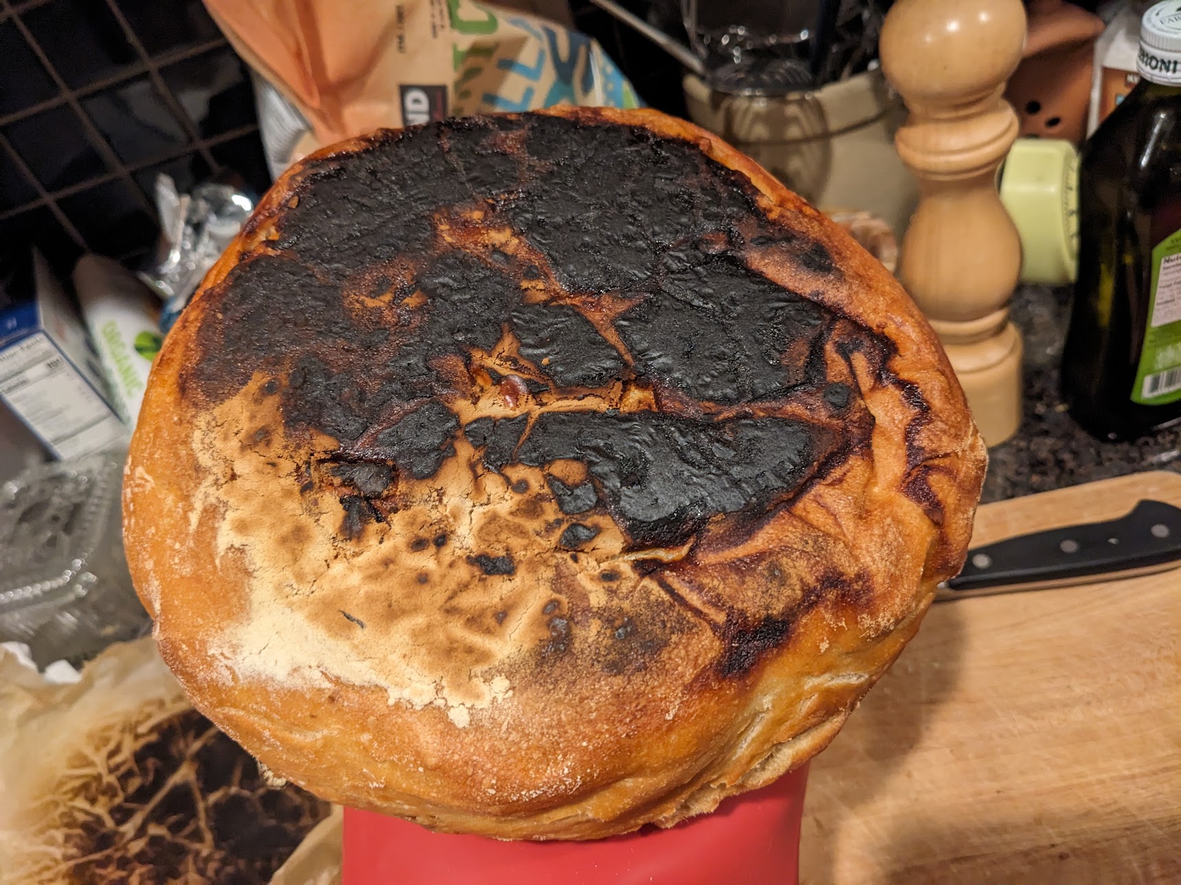 burned bottom